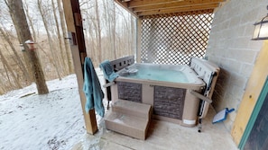 Bain à remous extérieur