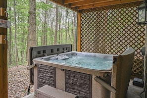 Bain à remous extérieur
