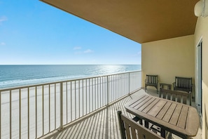 Beautiful views from the private balcony!