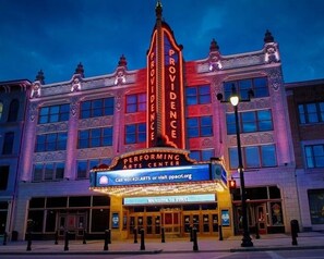 Providence Performing Arts Center (7min drive). 