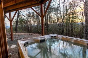 Hot Tub with Wooded Views