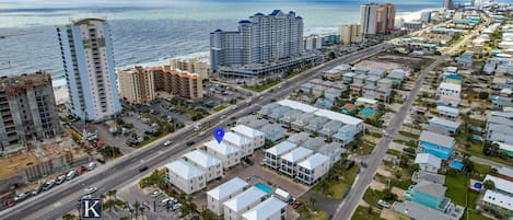 East Eleven Cottages Aerial
