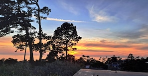 Sunset Over the Pacific Ocean