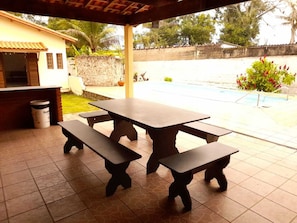 Restaurang utomhus
