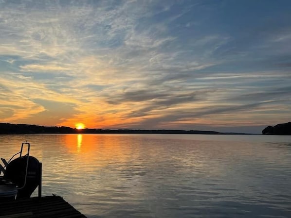Sunrise from the dock