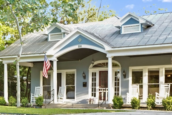 Beautiful historic home with large front porch
