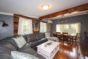 Living Room and Dining Area