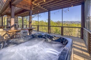 Bain à remous extérieur