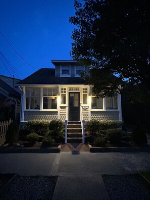 Beautiful view of the a summer evening at the Ocean Grove house.