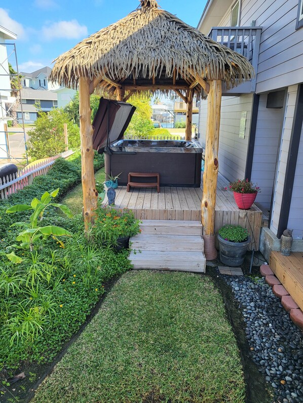 屋外スパ浴槽