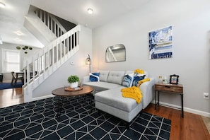Another view of our inviting living area.