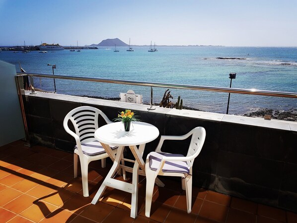 Terrace View over Corralejo Bay