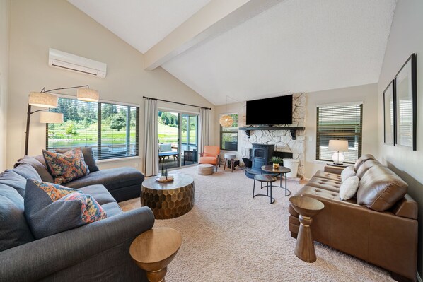 Relax in this gorgeous living room