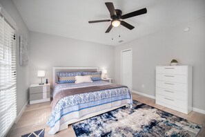 Bedroom two, queen bed