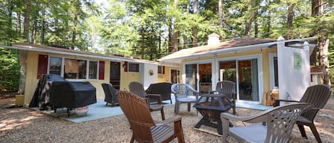 Front Patio and Fire Pit