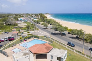 Pool and beach