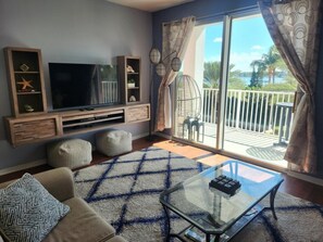 Living Room and TV Console