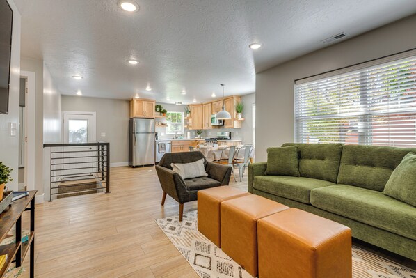 Cedar City Vacation Rental | 3BR | 1BA | 1,100 Sq Ft | Stairs Required to Access