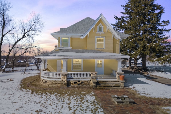 1910 farmhouse.  Wrap around porch on 4.5 acres of land.