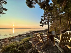 Captivating Sunrises From The Chalet's Private Beachfront