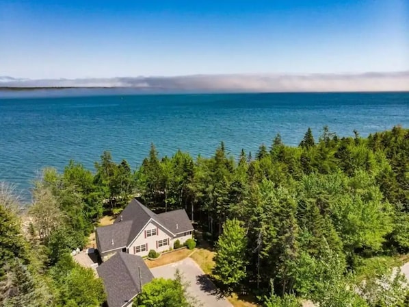 Aerial View Showing Water From Sunrise Shores Chalet