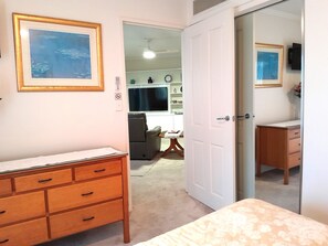 Master Bedroom looking into Lounge Area.