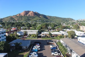 This is the complex Carpark looking to Castle Hill.