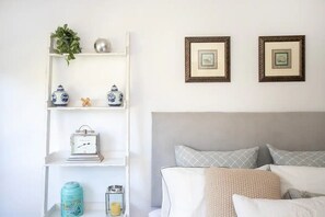 The home is decorated to make you feel cozy and comfortable.