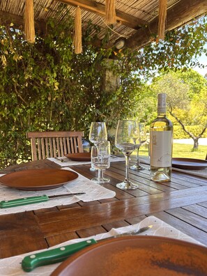 Outdoor dining
