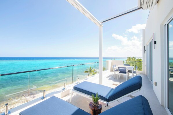 Balcony views.