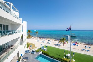 Endless ocean views off the private balcony. 