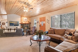 Living room with plenty of comfortable seating