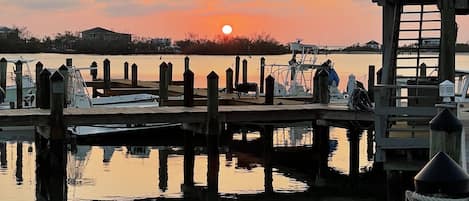 Sunrise at the Safety Harbor Docks