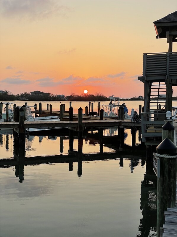 Sunrise at the Safety Harbor Docks