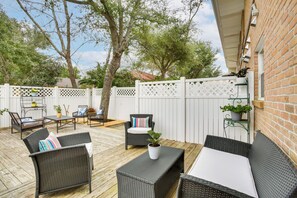 Fenced Deck | Central Heating & A/C | Free WiFi