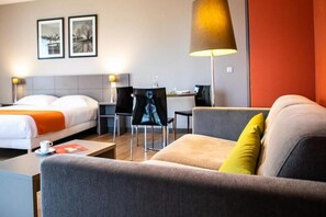 There is a working space & free WiFi - perfect for remote workers.