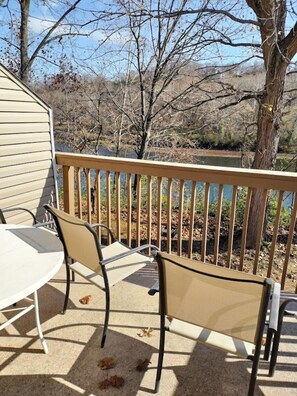 lake view from deck