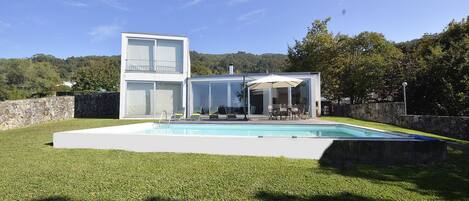 Villa and pool