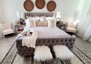 Upstairs Master Suite 65" TV for Streaming
