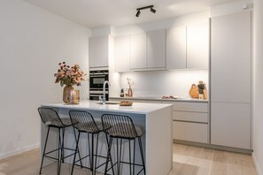 Modern fully equipped kitchen