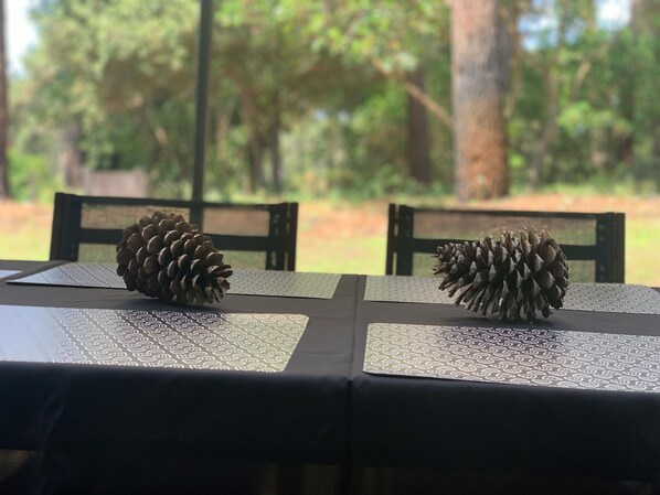Outdoor dining