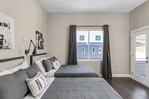Every bedroom is outfitted with plush mattresses and linens for your stay.