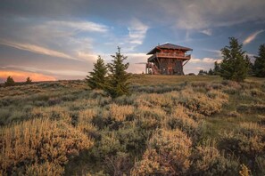 Fire Tower Ranch house