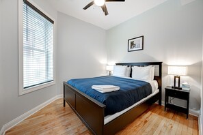 Primary bedroom with a Queen-sized bed