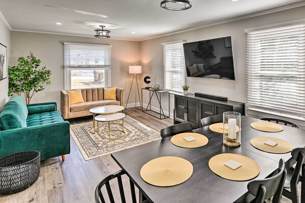 Nashville Vacation Rental | 4BR | 2BA | Stairs Required | 1,900 Sq Ft