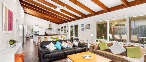 Family and living room.  Guest review: "A truely wonderful home - Amazing hosts"