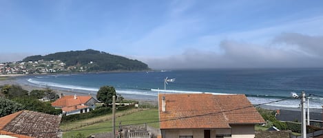 Vista para a praia ou o mar