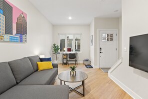 Make yourself at home in our fully furnished and cozy living room