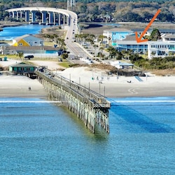 Your stay will be second row from the beach! A short walk to the dunes and surf.