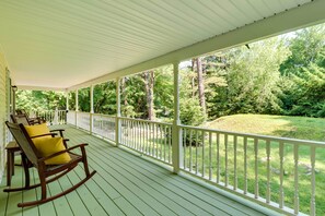 Furnished Deck w/ Views | Private Hot Tub | Playground | 2-Story Home